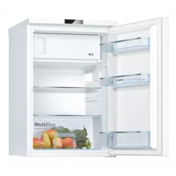 Bosch Serie 2 KTL15NWEB kombinuotas šaldytuvas-šaldiklis Laisvai pastatomas 120 L Baltas