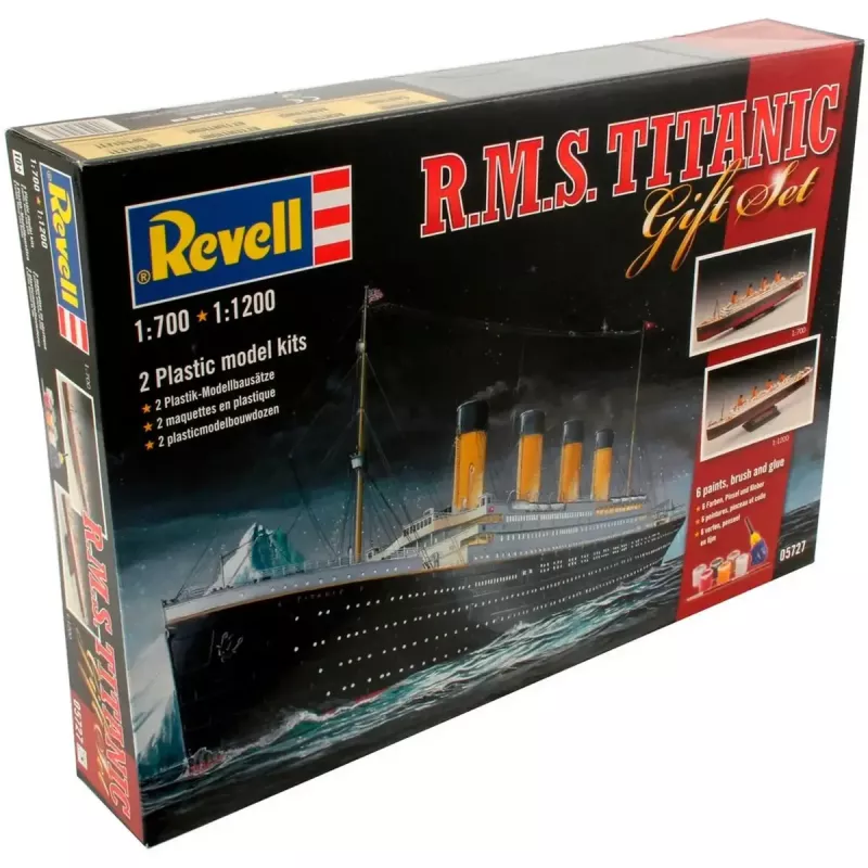 Plastikinis modelis REVELL RMS Titanic 1:700 / 1:1200 – laivo maketas (MPN 05727)
