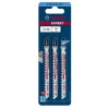 Bosch 2 608 900 563 pjūklo geležtė dėlionėms Karbidinė 3 vnt.