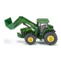 Siku 1982 Traktoriaus modelis John Deere 8430 su priekiniu krautuvu, mastelis 1:50
