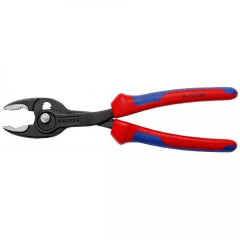 Slydimo jungties replės Knipex TwinGrip, žiaunų plotis 5,1 cm, ilgis 200 mm