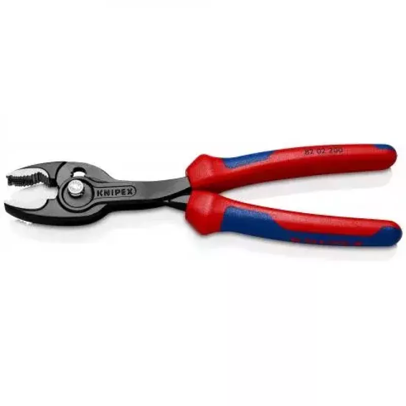 Slydimo jungties replės Knipex TwinGrip, žiaunų plotis 5,1 cm, ilgis 200 mm