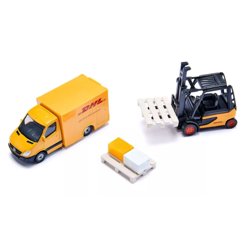 Siku 6335 logistikos komplektas su DHL transporto priemonėmis