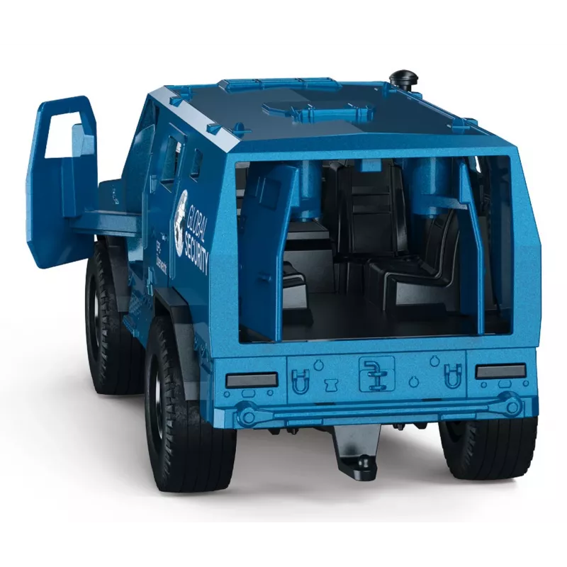 Siku pinigų transporteris Sunkusis vilkiko modelis Surinktas 1:50