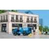 Siku pinigų transporteris Sunkusis vilkiko modelis Surinktas 1:50