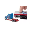 Siku Road Train modelis, surinktas, 1:87, metalas, plastikas, mėlyna, raudona, balta
