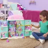 Gabby's Dollhouse „Saldžių sapnų miegamasis“ su Pillow Cat figūrėle, 3 aksesuarais, 3 baldais ir 2 siuntomis, žaislas vaikams nuo 3 metų