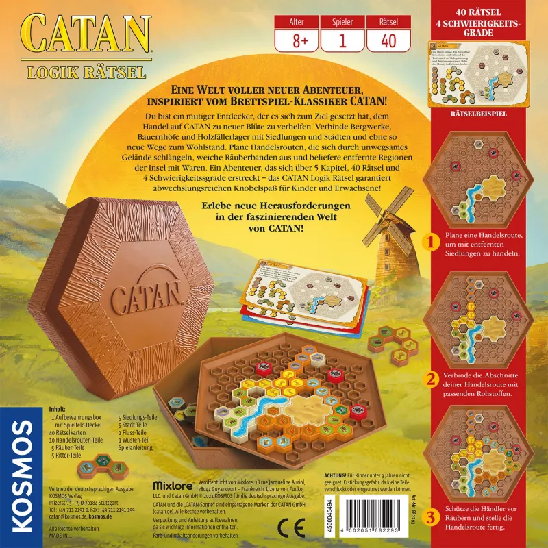 Kosmos Catan dėlionė Istorija