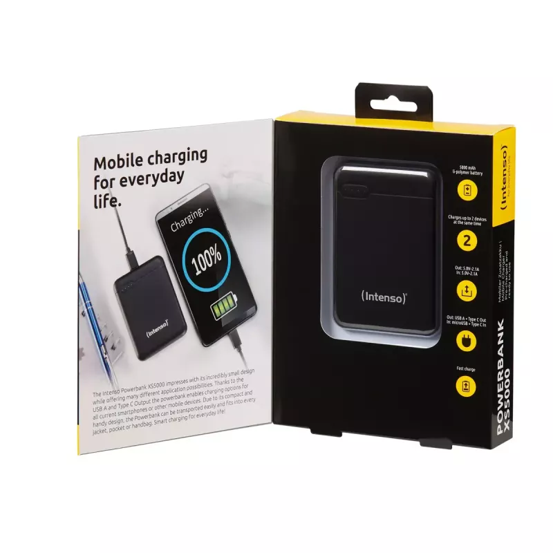 Intenso 7313520 Power Bank 5000 mAh – nešiojamas įkroviklis