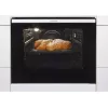 Laisvai pastatoma viryklė Gorenje GEC6C40WD su keramine kaitlente ir elektrine orkaite, juoda/balta