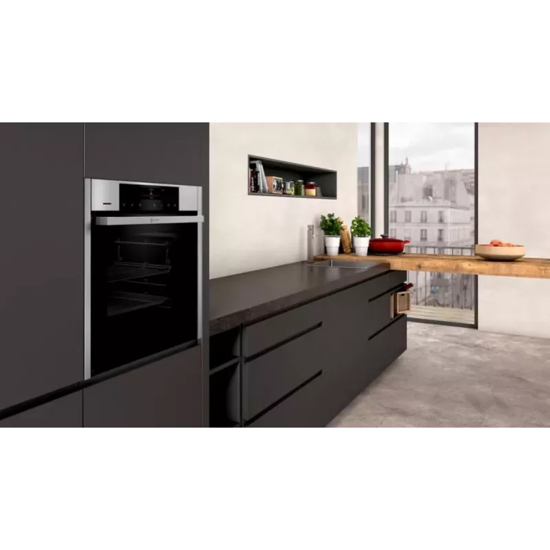 Neff N90 71 L juoda, nerūdijantis plienas