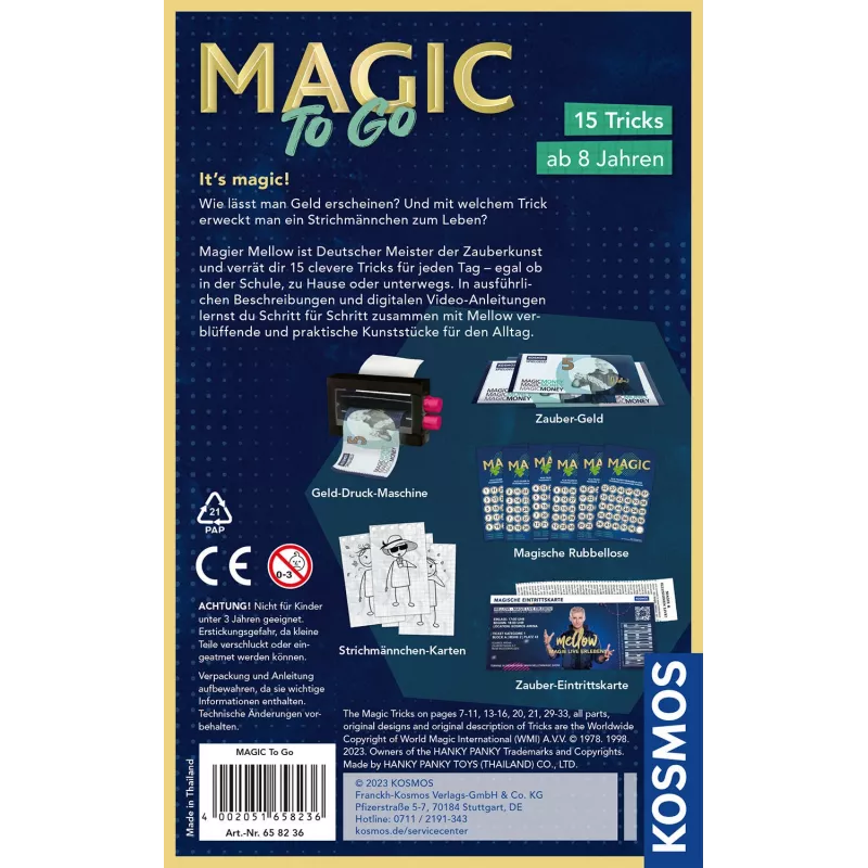 Kosmos 43678757 vaikų magijos rinkinys