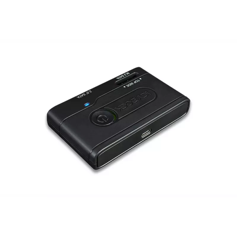 ICY BOX Ez-adapter – 2,5 colio ir M.2 SATA kietojo disko / SSD adapteris į USB 3.2 Gen 1