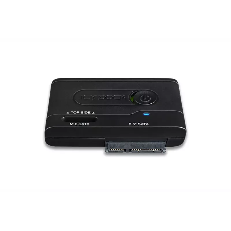 ICY BOX Ez-adapter – 2,5 colio ir M.2 SATA kietojo disko / SSD adapteris į USB 3.2 Gen 1