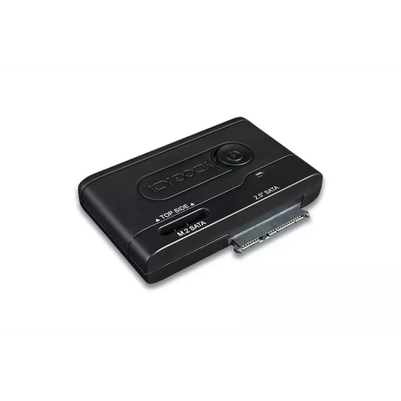 ICY BOX Ez-adapter – 2,5 colio ir M.2 SATA kietojo disko / SSD adapteris į USB 3.2 Gen 1