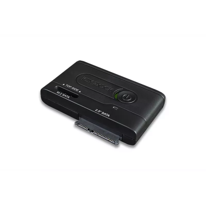 ICY BOX Ez-adapter – 2,5 colio ir M.2 SATA kietojo disko / SSD adapteris į USB 3.2 Gen 1