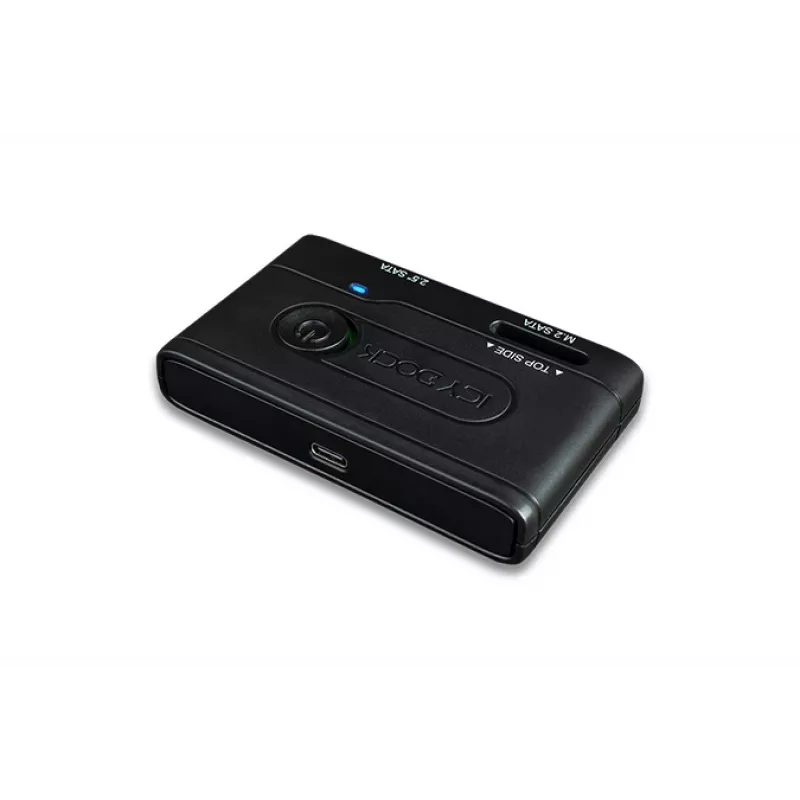 ICY BOX Ez-adapter – 2,5 colio ir M.2 SATA kietojo disko / SSD adapteris į USB 3.2 Gen 1