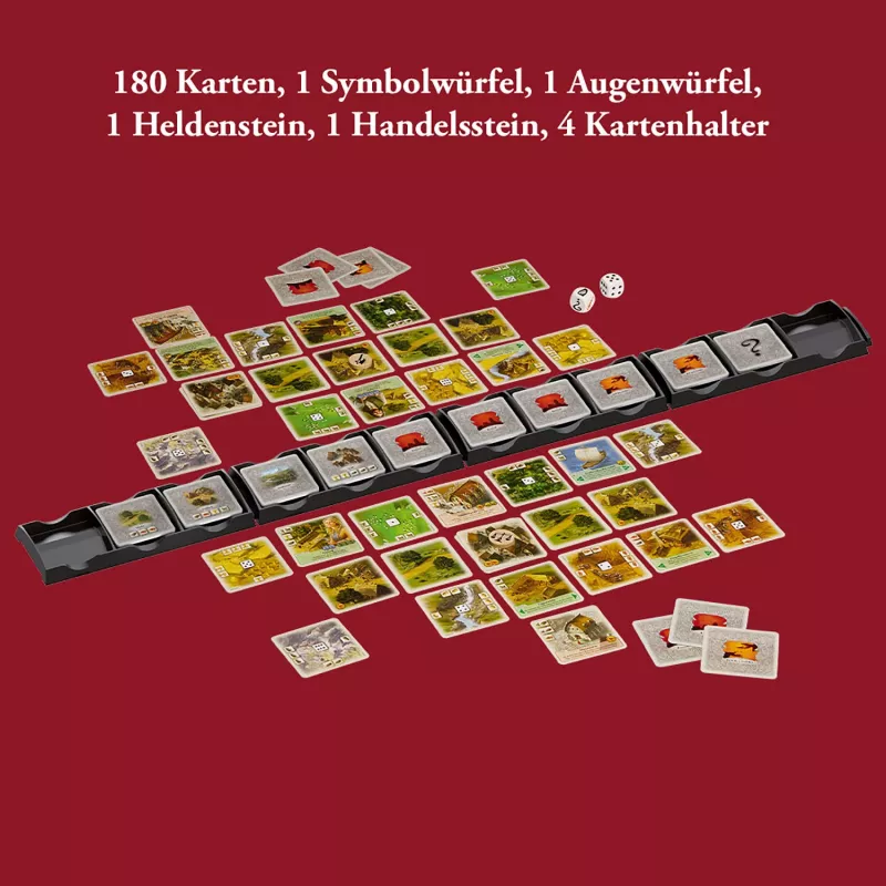 Kosmos CATAN - Das Duell kortų žaidimas dviem žaidėjams, nuo 10 metų