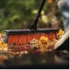 Šluota vidaus patalpoms Fiskars 1025926, minkšti/kieti šereliai, aliuminis, juoda