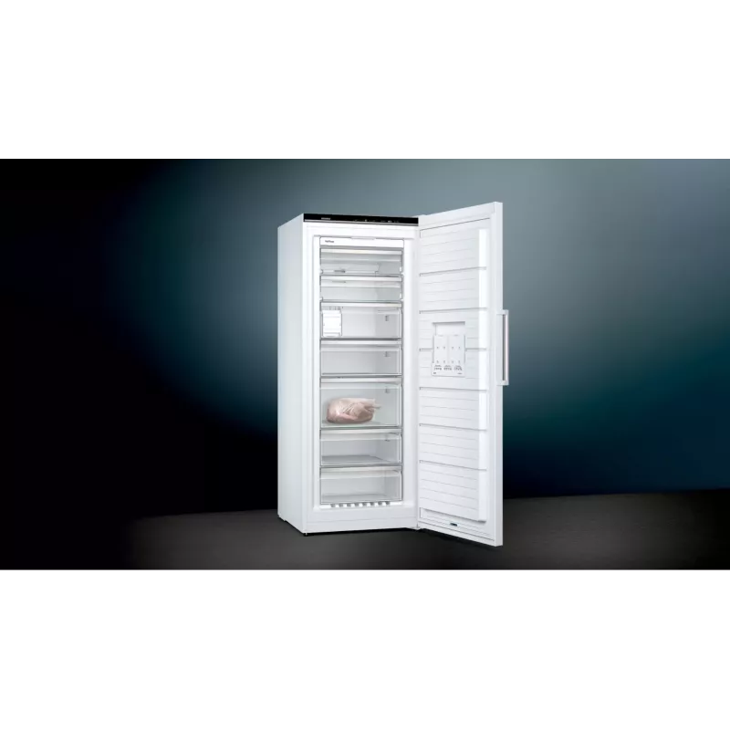 Šaldiklis Siemens iQ500 GS54NAWCV stovimas 328 L baltas