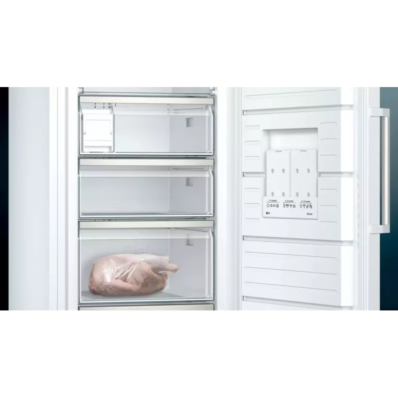 Šaldiklis Siemens iQ500 GS54NAWCV stovimas 328 L baltas