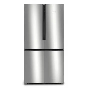 Šaldytuvas Siemens iQ300 KF96NVPEA šalia šaldiklio, laisvai pastatomas, 605 L, sidabrinis