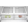Šaldytuvas Siemens iQ300 KF96NVPEA šalia šaldiklio, laisvai pastatomas, 605 L, sidabrinis
