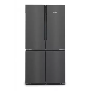 Šaldytuvas šaldiklis Siemens iQ500 KF96NAXEA, laisvai pastatomas, 605 L, juodas, nerūdijantis plienas