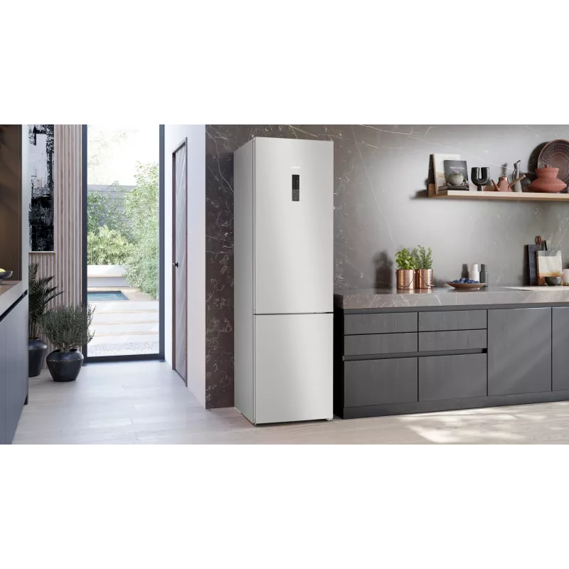 Šaldytuvas su šaldikliu Siemens iQ300 KG39NXICF 363 L Nerūdijantis plienas