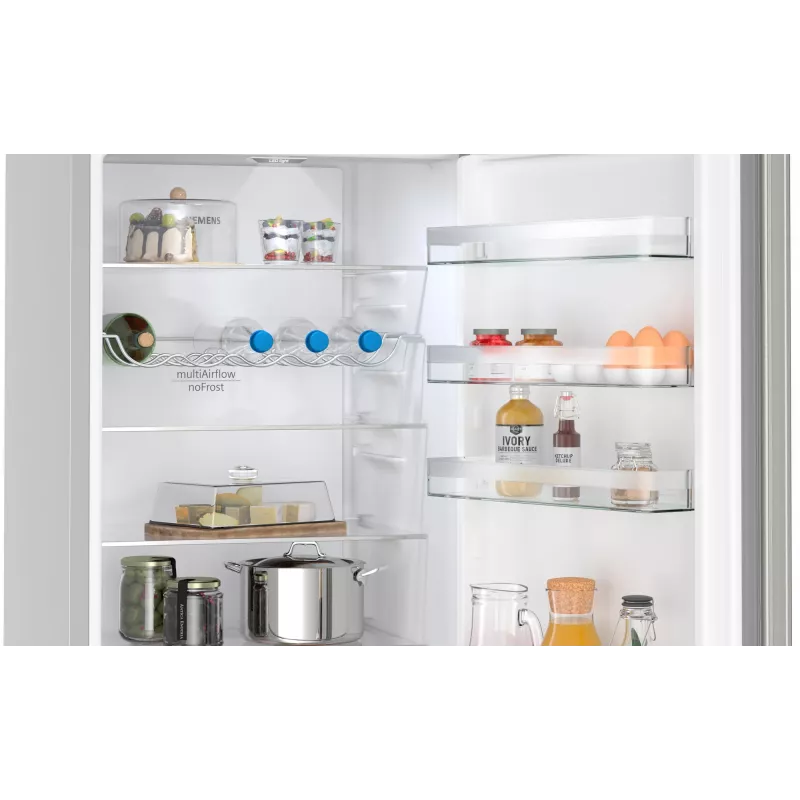 Šaldytuvas su šaldikliu Siemens iQ300 KG39NXICF 363 L Nerūdijantis plienas