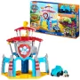 PAW Patrol Dino Rescue HQ žaidimų rinkinys su garsais, išskirtine Rekso figūrėle ir transporto priemone