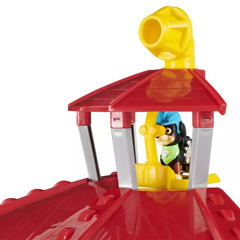 PAW Patrol Dino Rescue HQ žaidimų rinkinys su garsais, išskirtine Rekso figūrėle ir transporto priemone