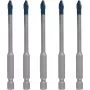 Gręžtų rinkinys Bosch EXPERT HEX-92608900598 — 5 vnt. kietai keramikai
