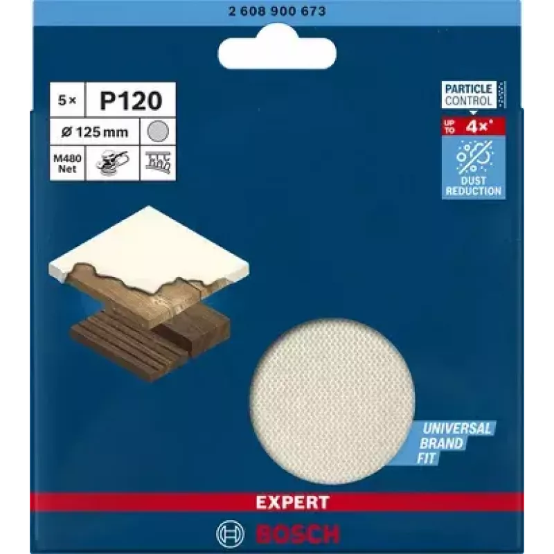 Bosch Expert M480 šlifavimo tinklelis