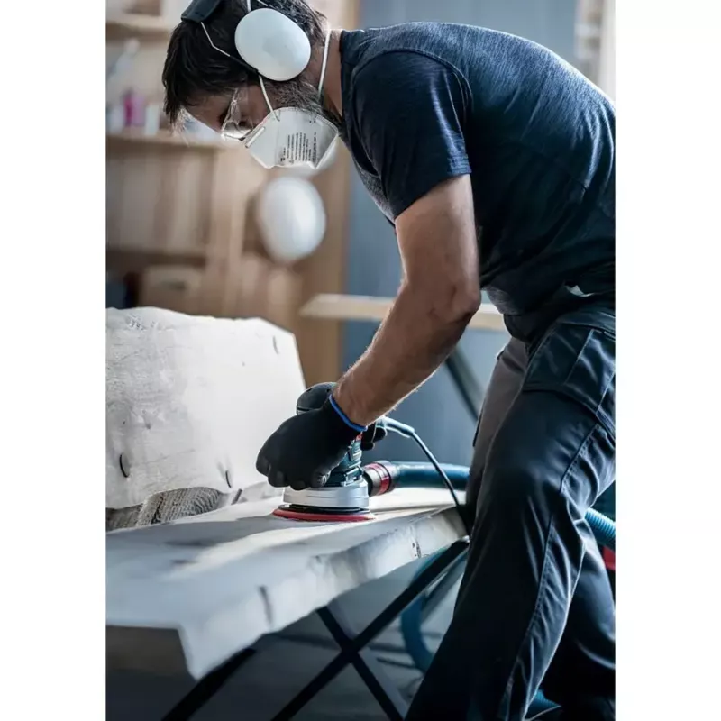 Šlifavimo lakštai Bosch Expert M480 150 mm K400, pakuotė 50 vnt. ekscentriniams šlifuokliams