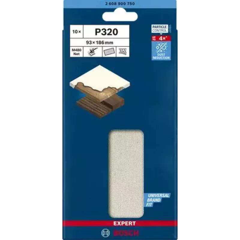 Bosch Expert M480 šlifavimo tinklelis