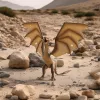 schleich Harry Potter Vengrijos Šiurpgalvis, 6 m., Magiškos būtybės, Ruda, Plastikas
