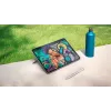 LOGITECH Combo Touch iPad Air 11 colių 5 kartai Oksfordo pilka Qwertz Vokiška klaviatūra