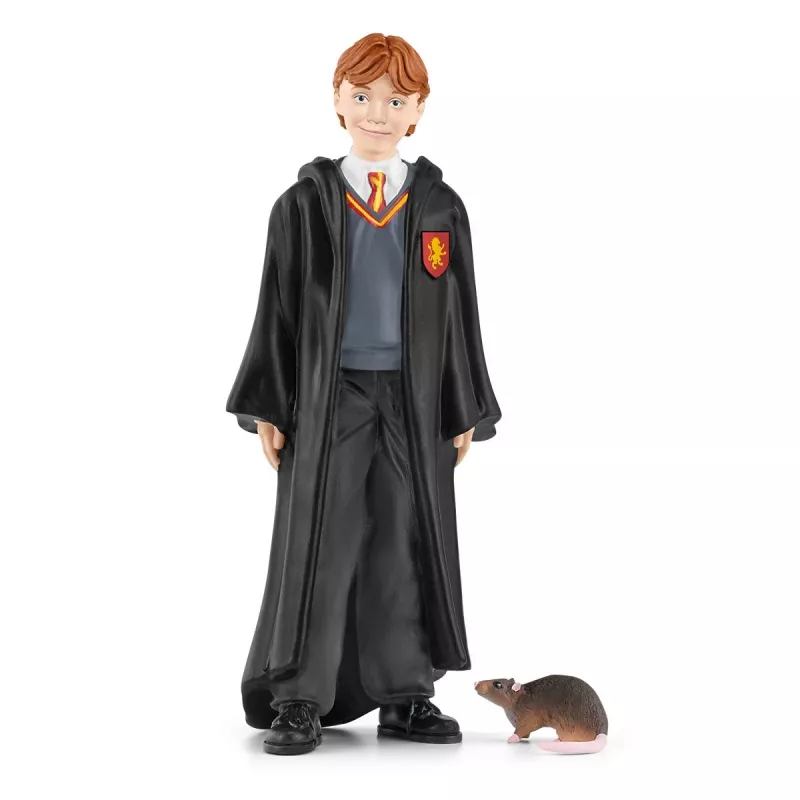 schleich Ron Weasley & Scabbers, 6 metų, Haris Poteris™, Įvairiaspalvis, Plastikas