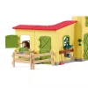 schleich FARM WORLD Dėžutė su Islandijos poniu, Ūkis, Pastatai, Ūkio gyvūnai, Arklidė, Žirgai, 3 m., Įvairiaspalvis