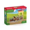 schleich FARM WORLD Dėžutė su Islandijos poniu, Ūkis, Pastatai, Ūkio gyvūnai, Arklidė, Žirgai, 3 m., Įvairiaspalvis