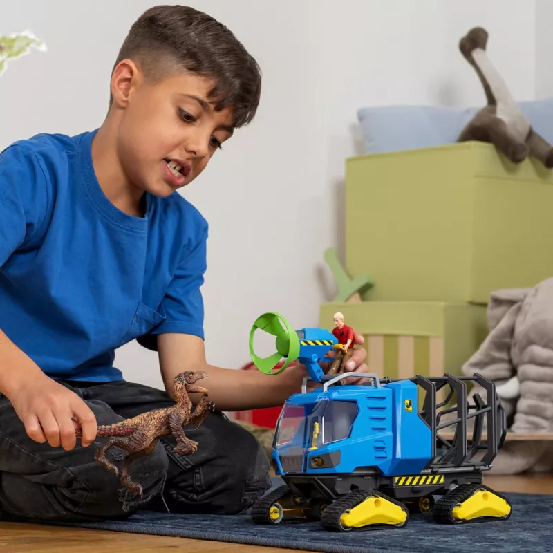 Schleich Dinosaurs vikšrinė transporto priemonė įvairiaspalvė 42604