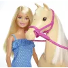 Barbie lėlė su arkliu, mados lėlė, mergaitėms, nuo 3 metų, 250 mm, 480 g