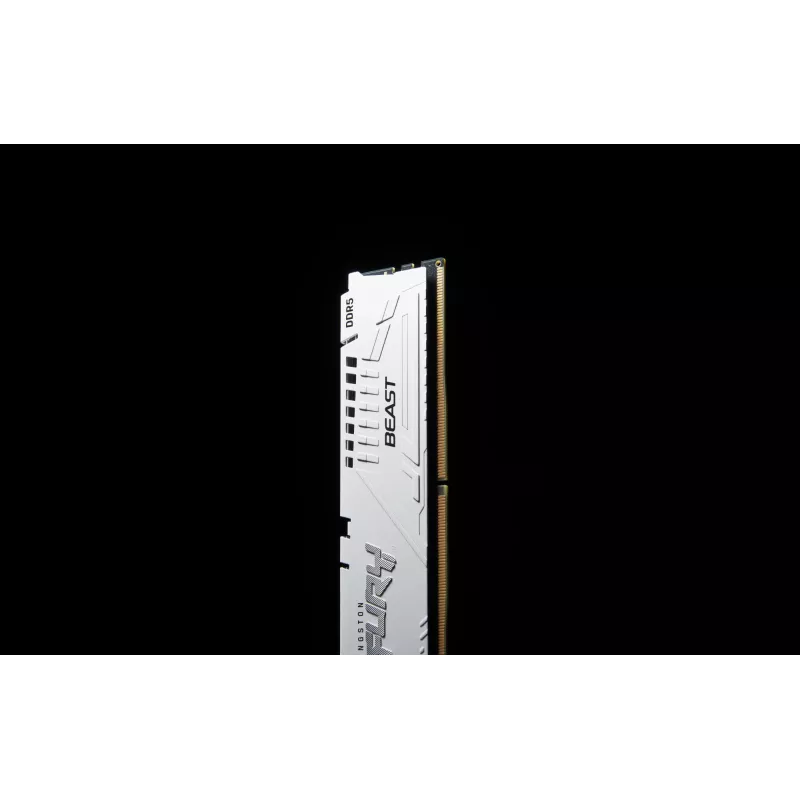 Kingston FURY Beast 32 GB (2x16 GB) DDR5 5600 MT/s CL36 atminties rinkinys baltas EXPO