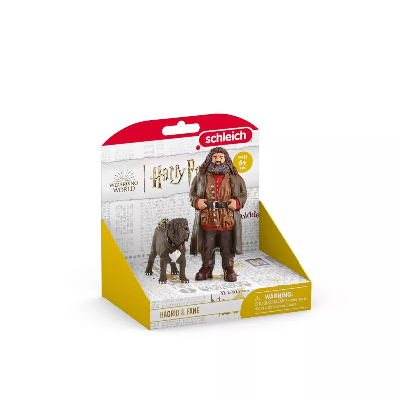 Schleich Hagrid ir Fang – Harry Potter™ figūrėlių rinkinys, nuo 6 metų, įvairiaspalvis, plastikas