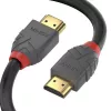 Lindy 1 m aukštos spartos HDMI laidas, Anthra Line