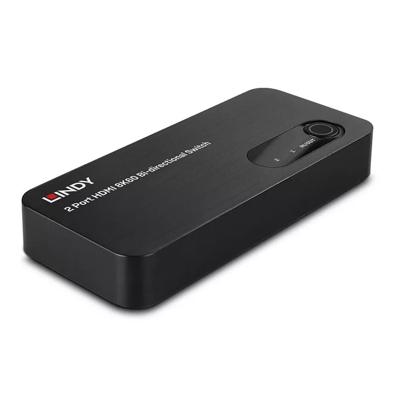 Lindy 2 prievadų HDMI 8K60 dvikryptis jungiklis