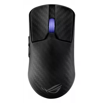 Pelė ASUS ROG Harpe Ace Extreme, dešinei rankai, RF belaidė + Bluetooth + USB Type-A, optinė, 42000 DPI