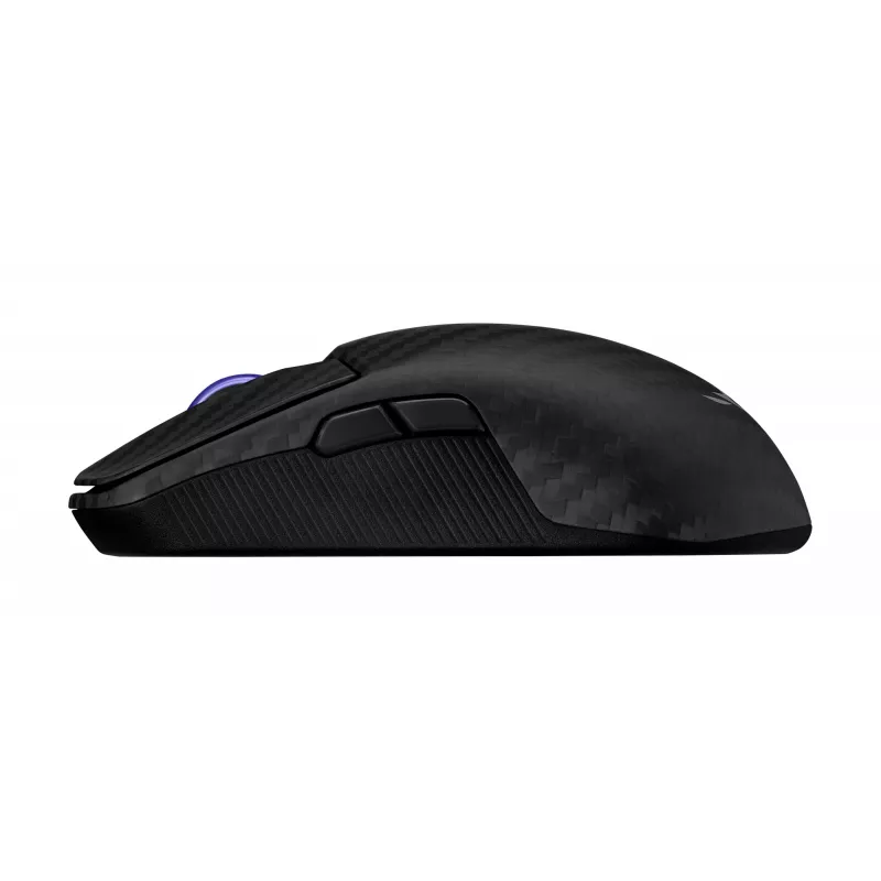 Pelė ASUS ROG Harpe Ace Extreme, dešinei rankai, RF belaidė + Bluetooth + USB Type-A, optinė, 42000 DPI