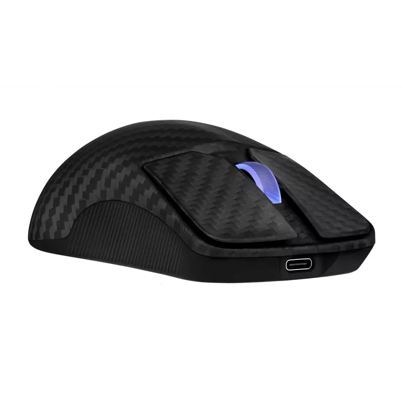 Pelė ASUS ROG Harpe Ace Extreme, dešinei rankai, RF belaidė + Bluetooth + USB Type-A, optinė, 42000 DPI